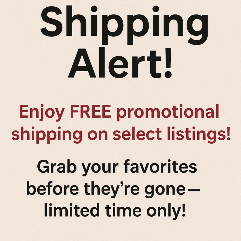 Ask me about free shipping !